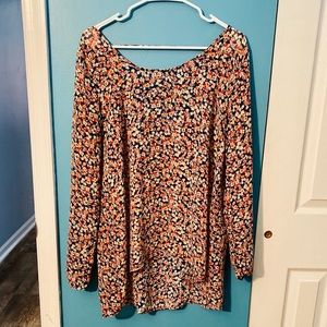 Long sleeve blouse